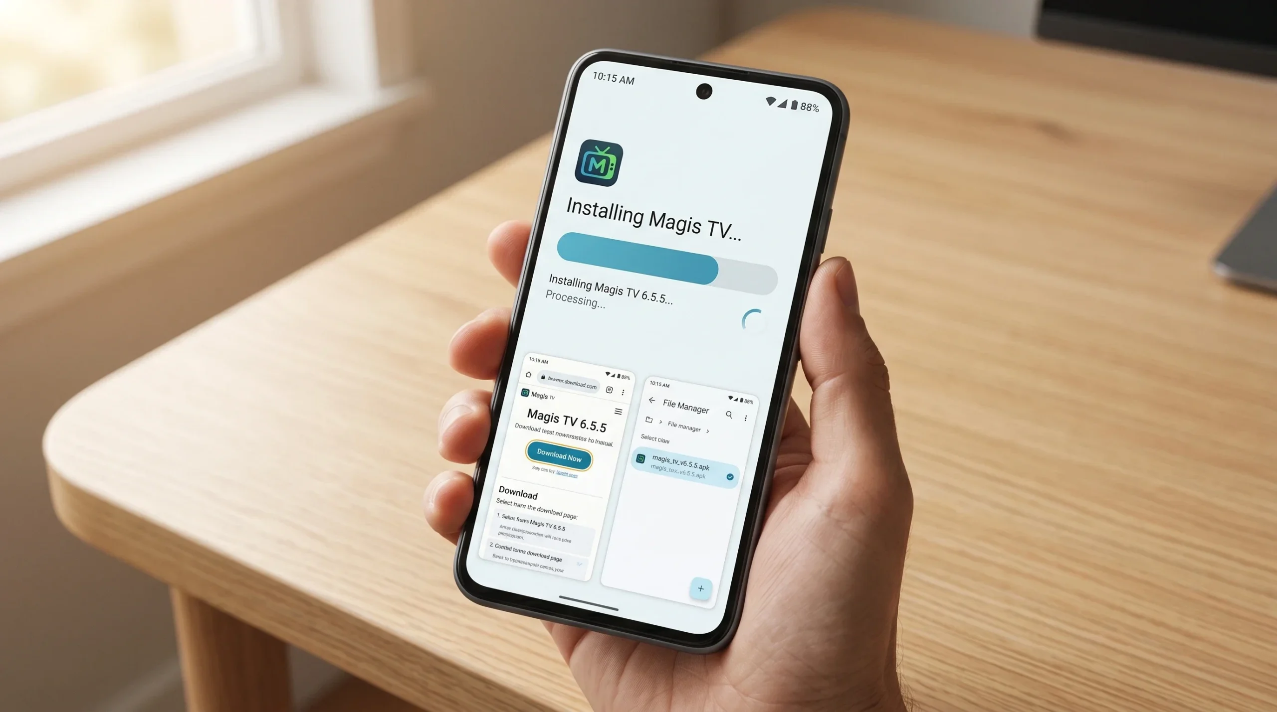 Nueva versión APK Magis TV