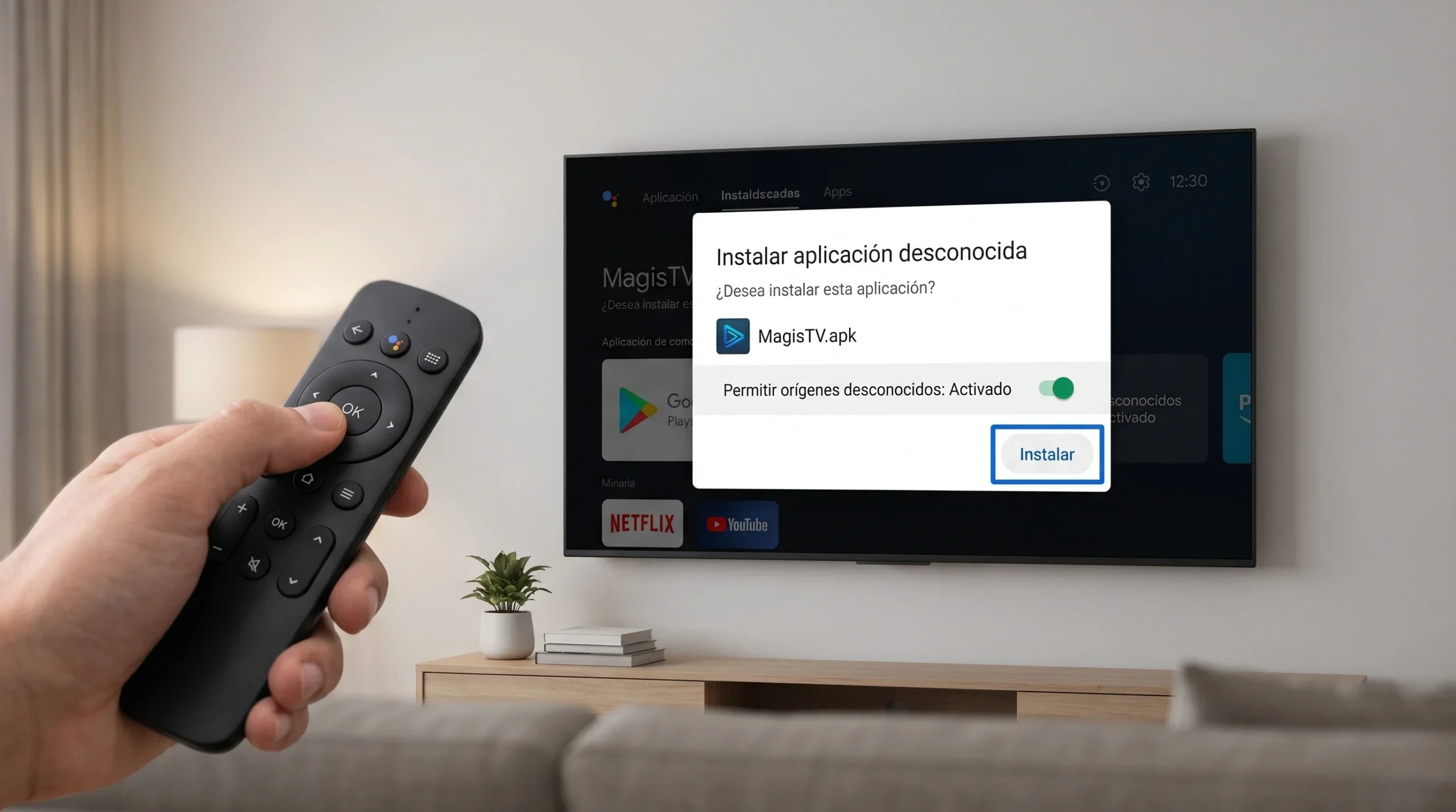 Smart TV con Magis TV