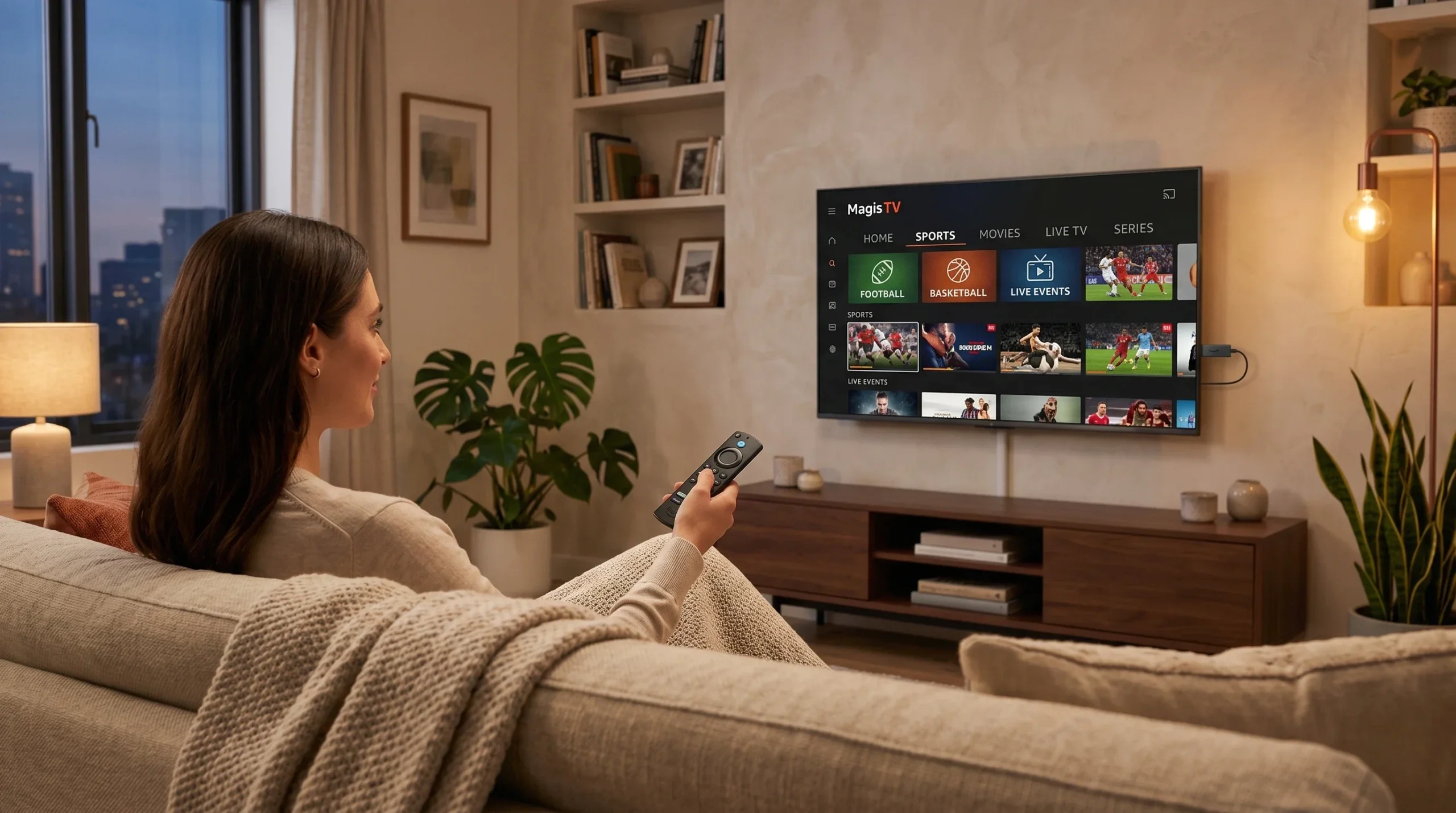 Firestick con Magis TV